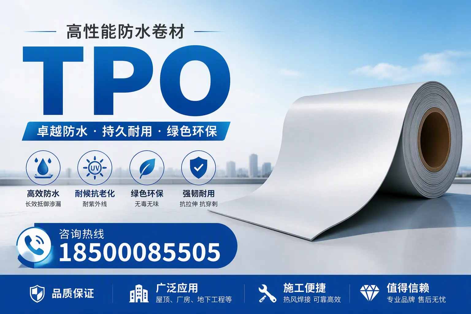 TPO材料的环保特性及其在厦门的应用